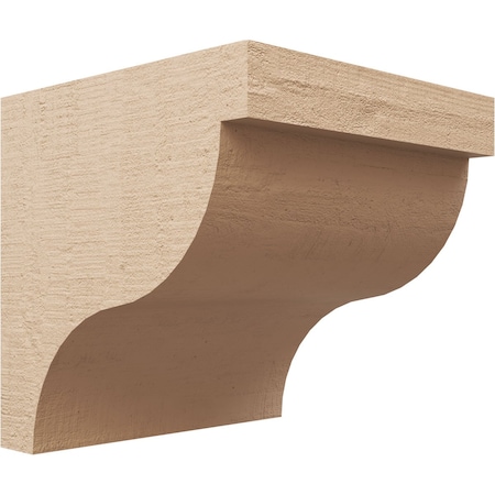 12in. W X 12in. D X 12in. H Series 1 Wide Garner Rough Cedar Woodgrain TimberThane Corbel, Prmd Tan